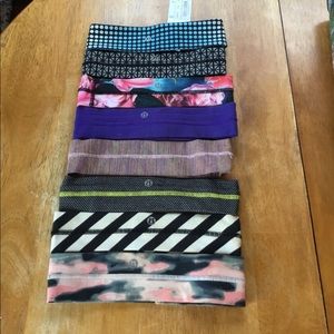 8 lululemon headbands